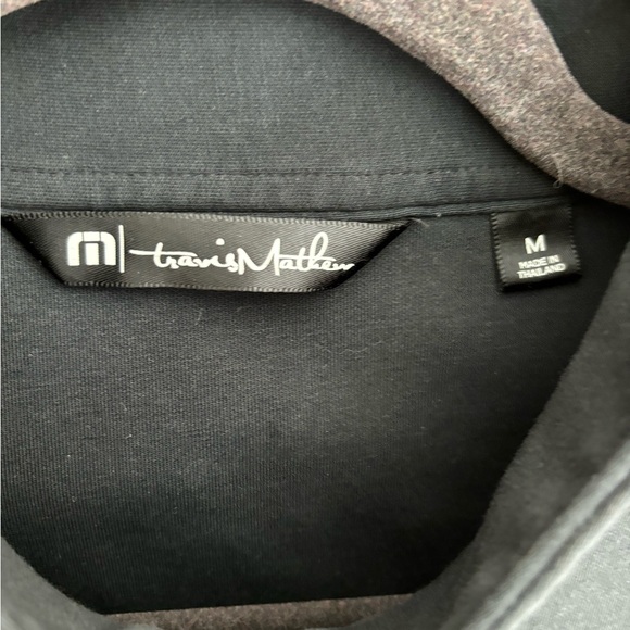 Travis Mathew Full Zip Jacket in Black, size Medium. - Picture 3 of 5